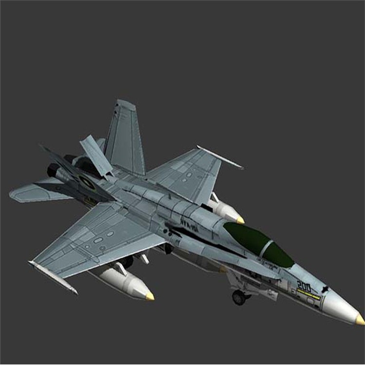 宜秀3D舰载战斗机模型